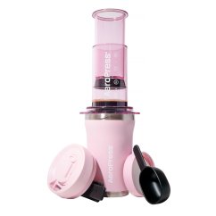 AeroPress Go Plus Kaffeemaschine Pink