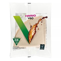 Hario Misarashi V60-03 – braune Papierfilter, 100