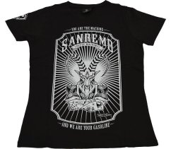 Tričko Sanremo černé dámské velikost M