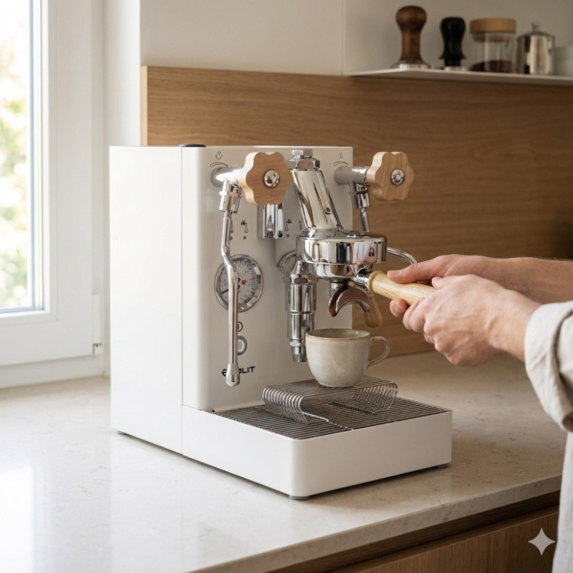 Lelit MaraX PL62X White Espresso Machine