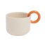 Ceramics 36 365 — keramický šálek 200 ml, oranžové ouško