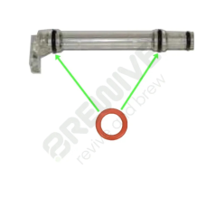 Hot water nozzle gasket for DeLonghi coffee machines