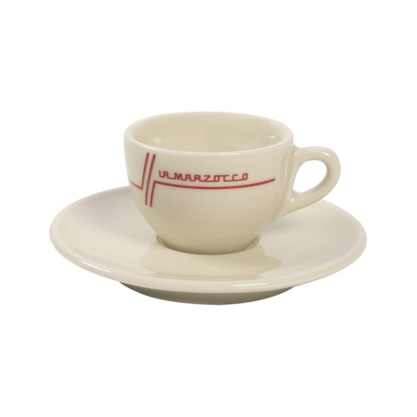 La Marzocco - Legacy sada 6 espresso šálků s podšálky 65 ml