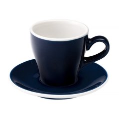 Loveramics Tulip Cappuccino – taza con platillo 180 ml – Denim