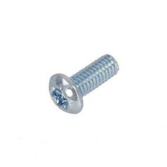 Screw M4x10 Galvanized Blue