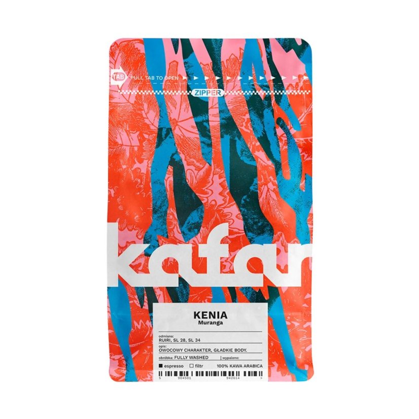 Kafar - Kenia Muranga vollständig gewaschener Espresso 250 g Kafar - Kenia Muranga vollständig gewaschener Espresso 250 g