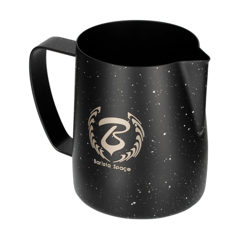Barista Space – kanvička na mlieko 350 ml – Teflon Star Night Black