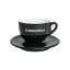 La Marzocco Linea — súprava 6 šálok a podšálok cappuccino, 210 ml, čierne