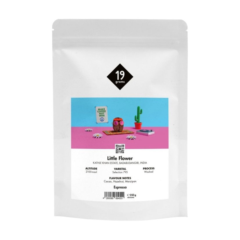 19grams - India Little Flower Washed Espresso 250g