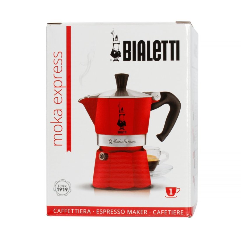 Bialetti Moka Express 1tz Rot