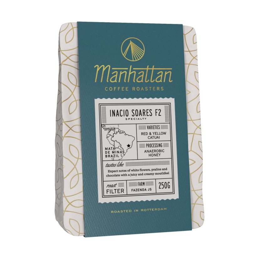 Manhattan Coffee Roasters - Brasilien Inacio Soares F2 anaerober Honey Filter 250g Manhattan Coffee Roasters - Brasilien Inacio Soares F2 anaerober Honey Filter 250g