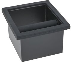 Knockbox ze stali nierdzewnej, wbudowany