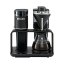 Melitta - EPOS Schwarz-Silber - Filterkaffeemaschine mit integriertem Mahlwerk