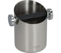 Knockbox of stainless steel