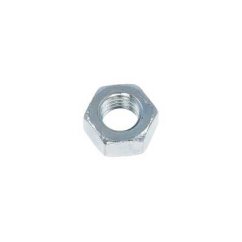 Nut M5 hexagonal zinc-plated blue