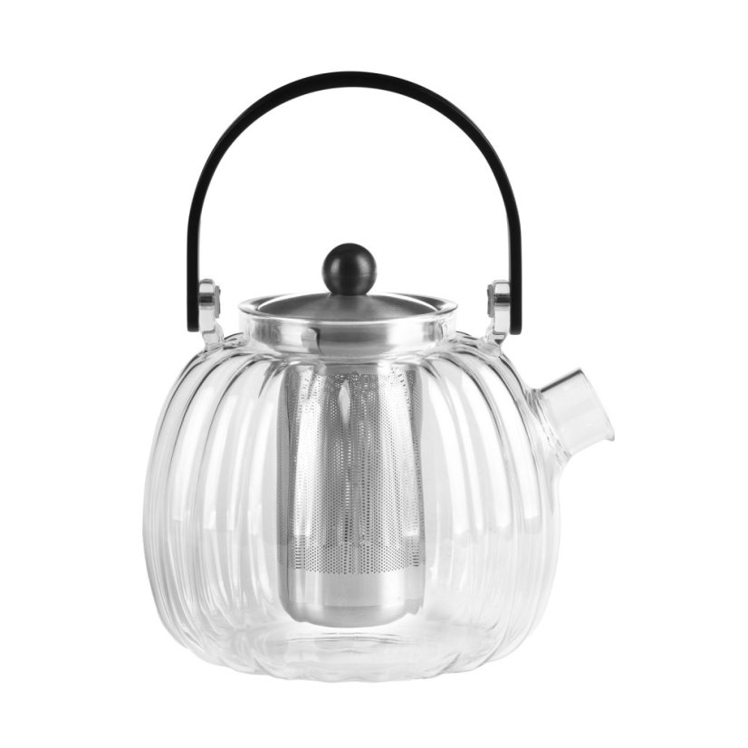 Vialli Design - Konvica na čaj VOLARE 1000 ml striebro