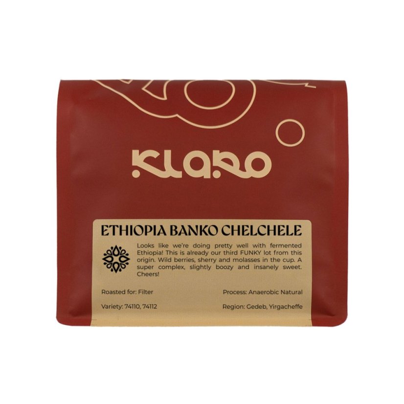 Klaro Ethiopia Banko Chelchele – filterkávé 250 g Klaro Ethiopia Banko Chelchele – filterkávé 250 g