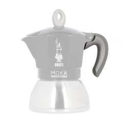 Bialetti Moka Induction 4tz – grauer Ersatzgriff
