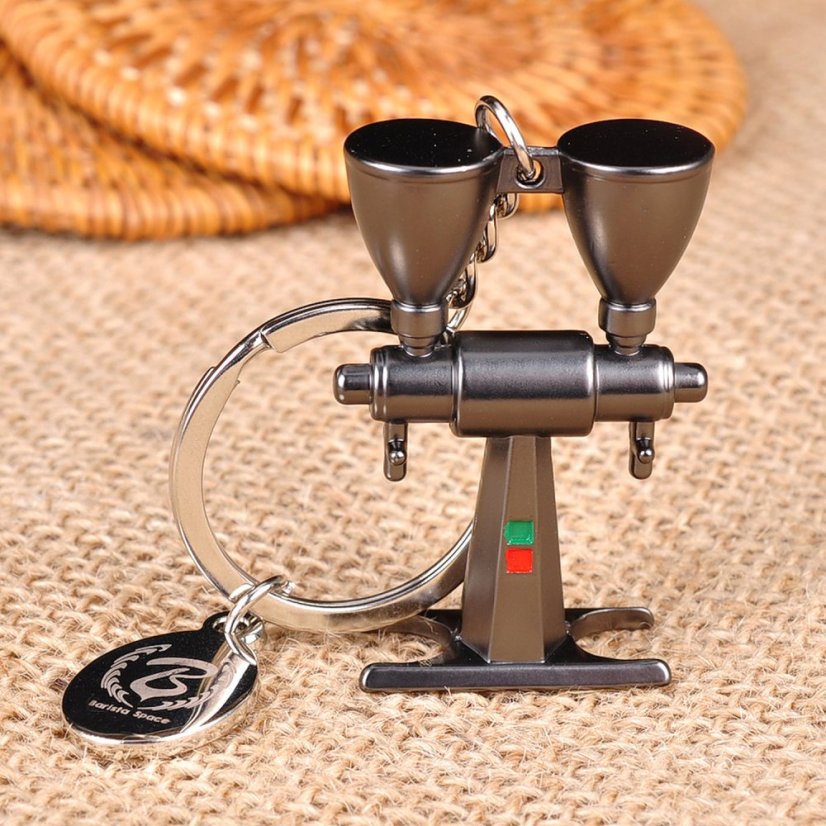 Barista Space — Schlüsselanhänger: Kaffeemühle
