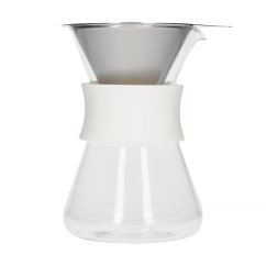 Hario - Glas-Kaffeebereiter - Weiß