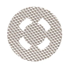 Stainless steel valve basket for Nivona coffee machines