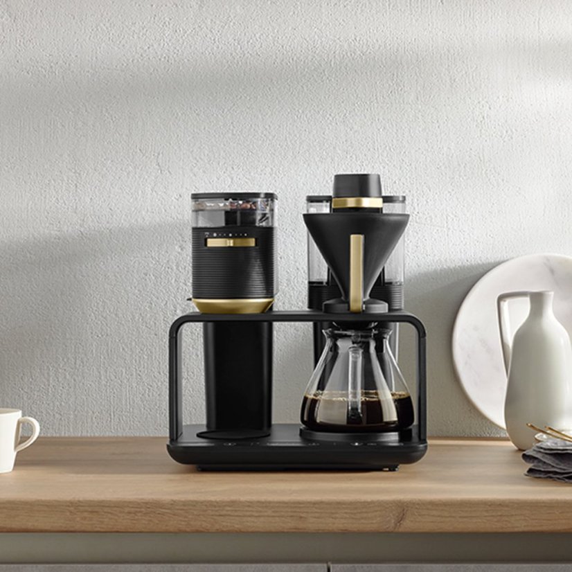 Melitta - EPOS Black-Gold - Filterkaffeemaschine mit integriertem Mahlwerk