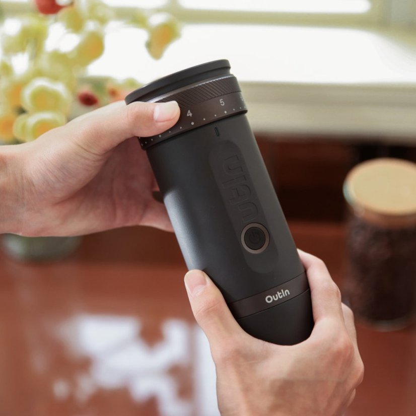 Outin - Fino Mühle Weiß - Automatische Kaffeemühle