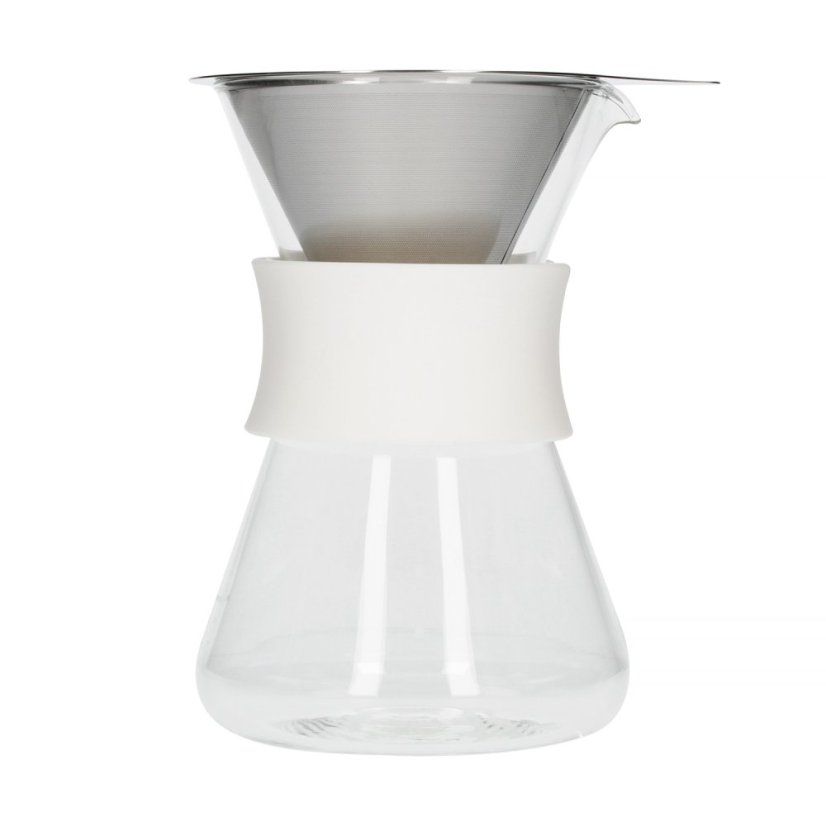 Hario - Glas-Kaffeebereiter - Weiß