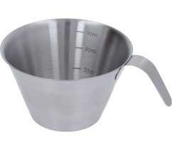 Sklo so sieťotlačou, nerez 30/90 ml