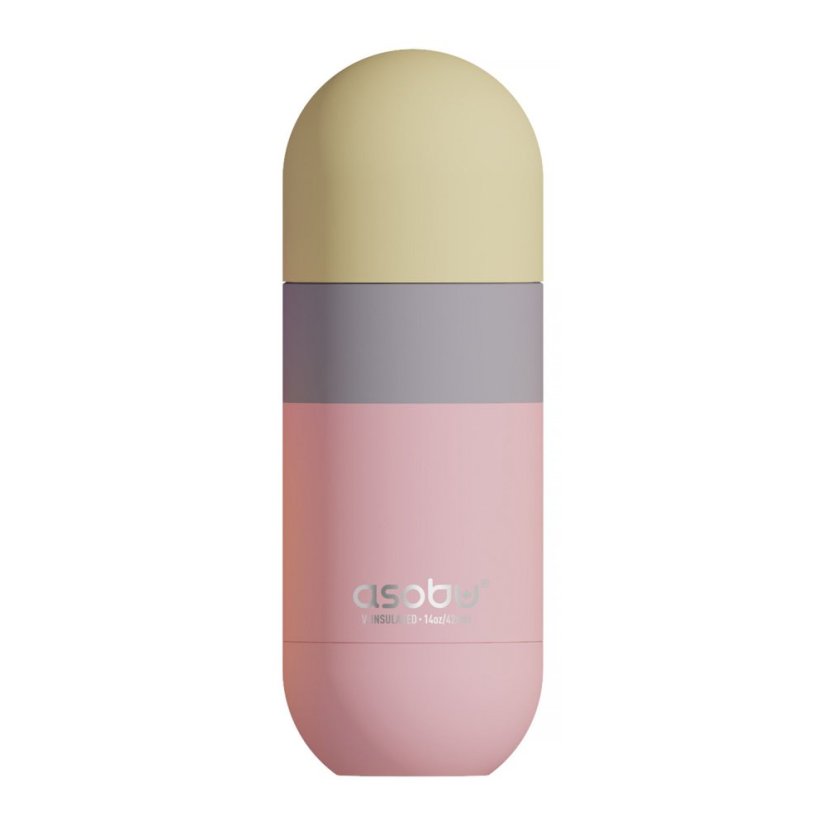 Asobu Orb – Isolierflasche 420 ml – Pastellpfirsich Asobu Orb – Isolierflasche 420 ml – Pastellpfirsich