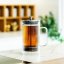 Vialli Design Tulip – French press 1 l – Mattsilber