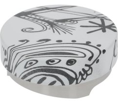 Rozrovnávač kávy ⌀ 58 mm černo-bílý