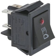 Биполярен прекъсвач черен 16a 250v