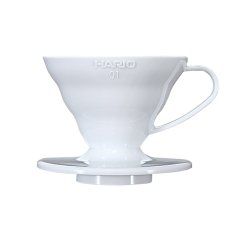 Hario V60-01 Plastic Dripper White