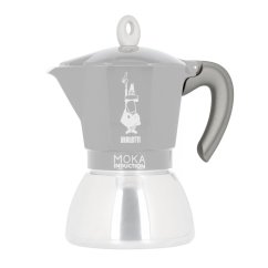 Bialetti Moka Induction 6tz – grauer Ersatzgriff