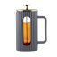 Vialli Design - Livio French Press Grau / Gold 1 l