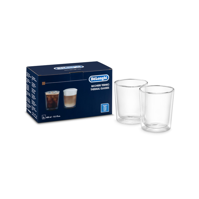 Izolované dvoustěnné šálky na kávu pro kávovary 2ks/400ml Izolované dvoustěnné šálky na kávu pro kávovary 2ks/400ml