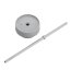 Fellow Carter Cold Lid — Deckel mit Strohhalm, mattgrau