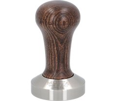 Tamper aus Holz und Edelstahl ⌀ 53 mm