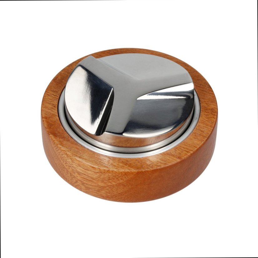Motta - Dřevěný nástroj na urovnávání kávy 58mm
