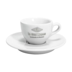 La Marzocco Espresso – 6 šálků s podšálky 65 ml – bílé