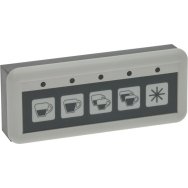 Pushbutton panel 5 buttons Pushbutton panel 5 buttons