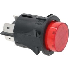 Red bipolar switch 16a 250v