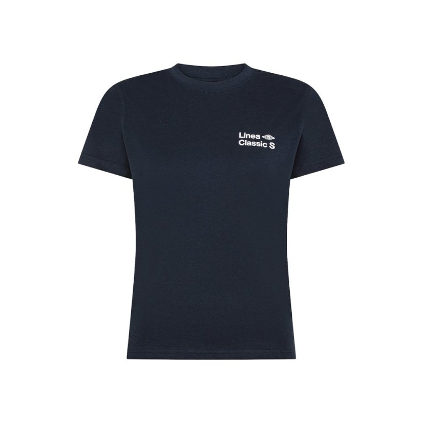 La Marzocco - Klassisches Damen-T-Shirt Größe M – Navy