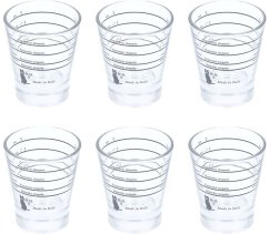 Sada 6 sítotiskových skleniček 22/60 ml motta