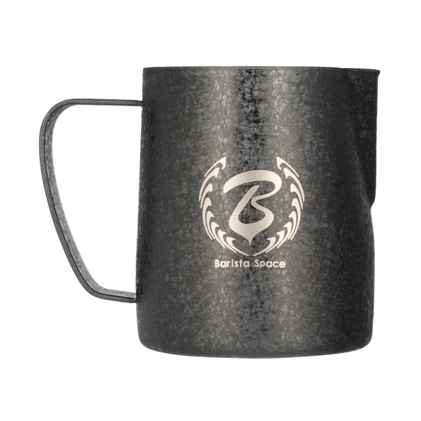 Barista Space – konvička na mléko 350 ml – Ice Grain Black