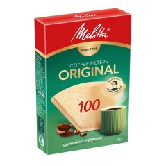 Melitta - Papírové kávové filtry 100 - Original - 40 kusů