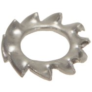 Toothed washer external m4 Toothed washer external m4