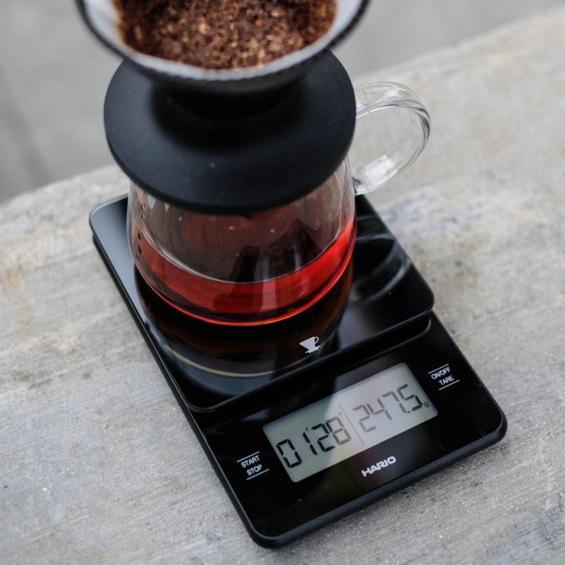 Hario - Barista váha - černá