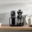 Melitta - EPOS Schwarz-Silber - Filterkaffeemaschine mit integriertem Mahlwerk